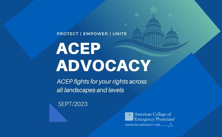 ACEP Advocacy Delivers a September to Remember | ACEP