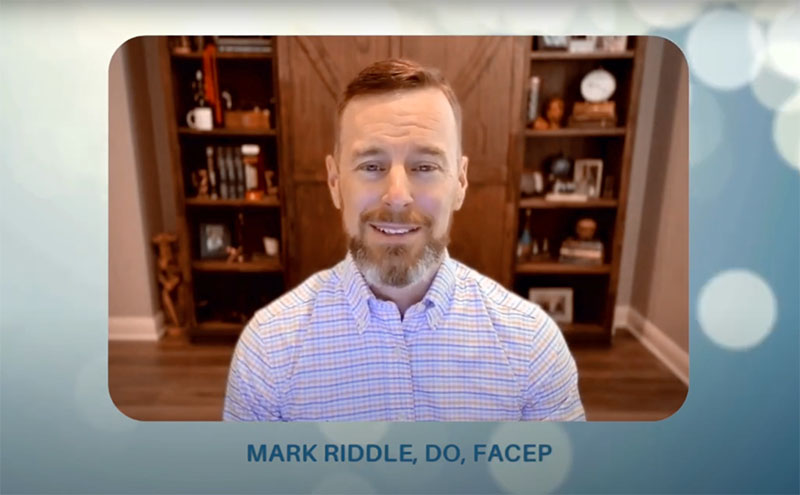 National Emergency Medicine Faculty Teaching Award – Mark Riddle, DO ...