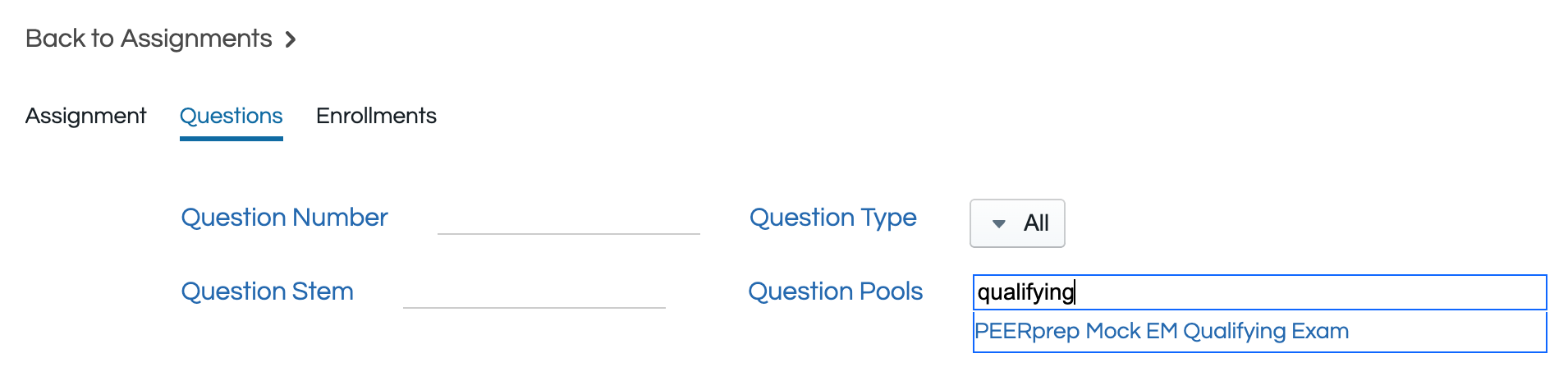 PEERprep Qualifying Exam Assignments Qualifying Exam Assignments